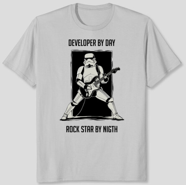 Developer by day rockstar by nigth